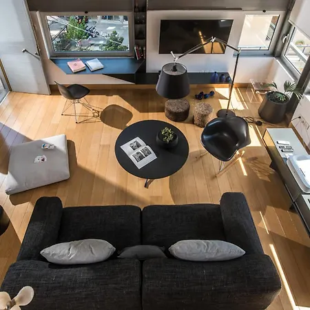 Daire The Blossom Loft - Center With Balcony Sea View *